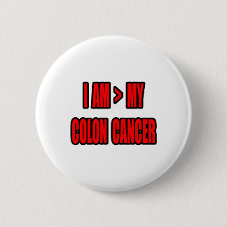 Groter dan mijn Colon Cancer Ronde Button 5,7 Cm