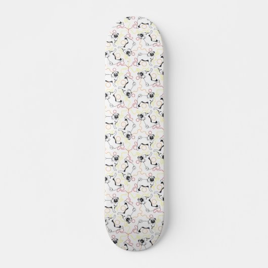 Groter dat alle pugs. skateboard (Voorkant)