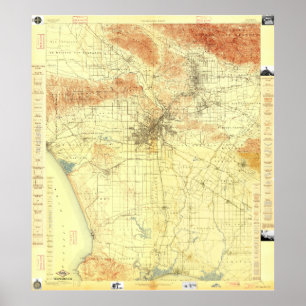 Groter Los Angeles USGS Compilation 2014-06-08 Poster