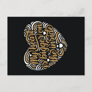 GROTER OP DE Briefkaart BINNEN/Valentijnsdag