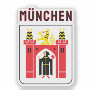 Groter wapen van München Sticker