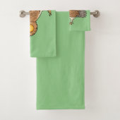 Grotere cartoon van prairie bad handdoek (Insitu)