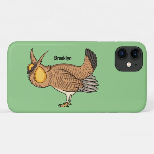 Grotere cartoon van prairie Case-Mate iPhone case (Achterkant (horizontaal))