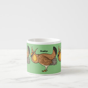Grotere cartoon van prairie espresso kop