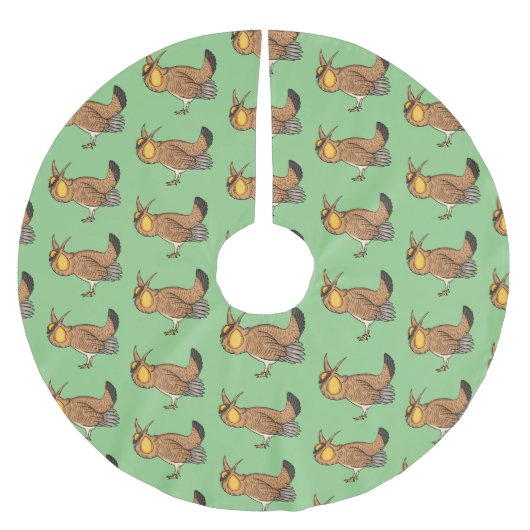 Grotere cartoon van prairie kerstboom rok (Voorkant)