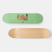 Grotere cartoon van prairie skateboard (Horizontaal)