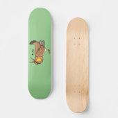 Grotere cartoon van prairie skateboard (Voorkant)