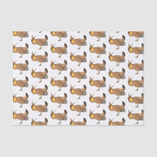 Grotere cartoon van prairie tissuepapier (Voorkant)