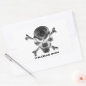 Grotere TDM logo! Rechthoekige Sticker (Envelop)