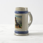 Grotere Zwitserse berghond Bierpul (Voorkant rechts)