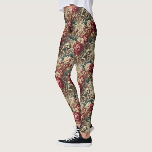 Grotesk - Gotisch Victoriaans Leggings (Links)