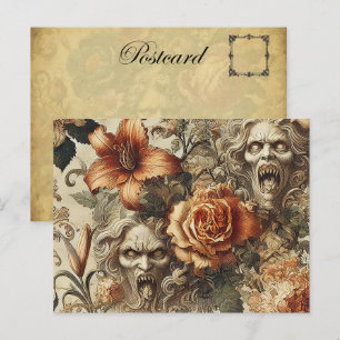 Groteske elegantie - Gotisch Victoriaans Feestdagenkaart