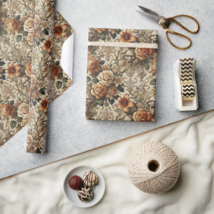 Groteske Elegantie – Gotische Victoriaanse Cadeaupapier