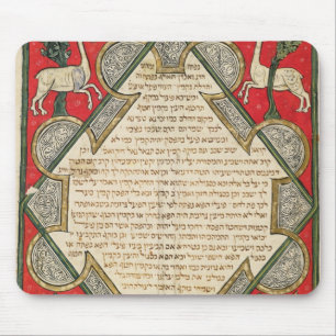 Groteske, illustratie van de muismat