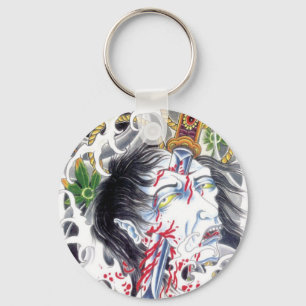 Grotesque Head en Sword Sleutelhanger