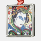 Grotesque & Snake Metalen Ornament (Links)