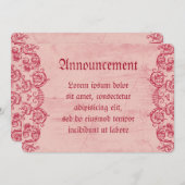 Grotesquerie Valentijn Feestdagenkaart (Voorkant / Achterkant)