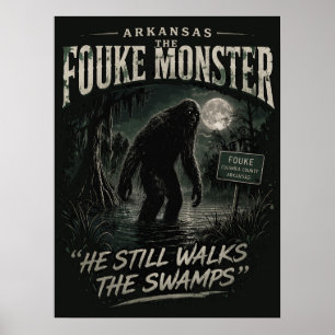 Grotevoet Sasquatch Poster