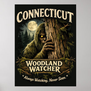 Grotevoet Sasquatch Poster