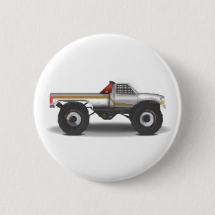GroteVrachtwagen Ronde Button 5,7 Cm