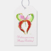 Groth Butterfly cadeau label Cadeaulabel (Achterkant)