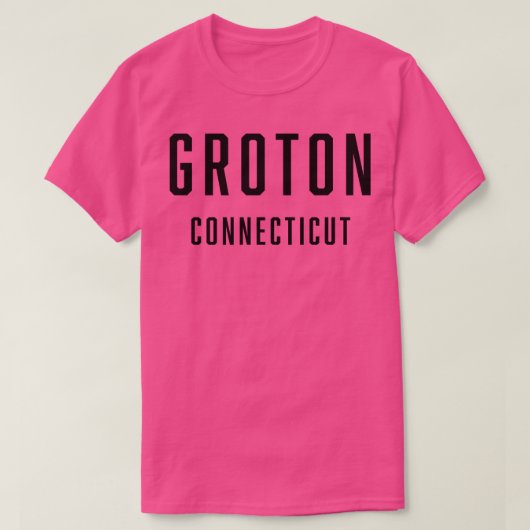 Groton Connecticut TShirt (Design devant)