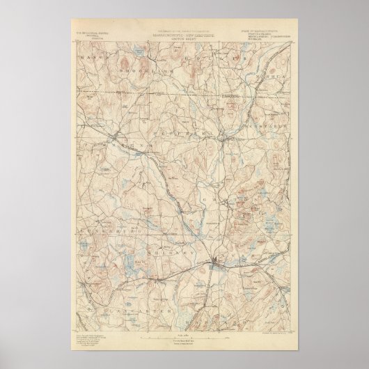 Groton, Massachusetts Poster (Voorkant)