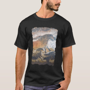 Grotschildering Prehistorische Paarden in de grot  T-shirt