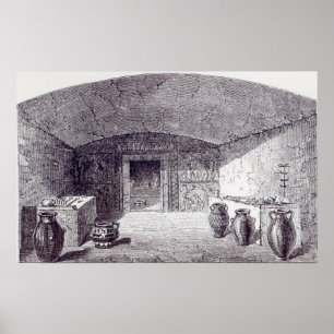 Grotta Campana ten tijde van de ontdekking Poster