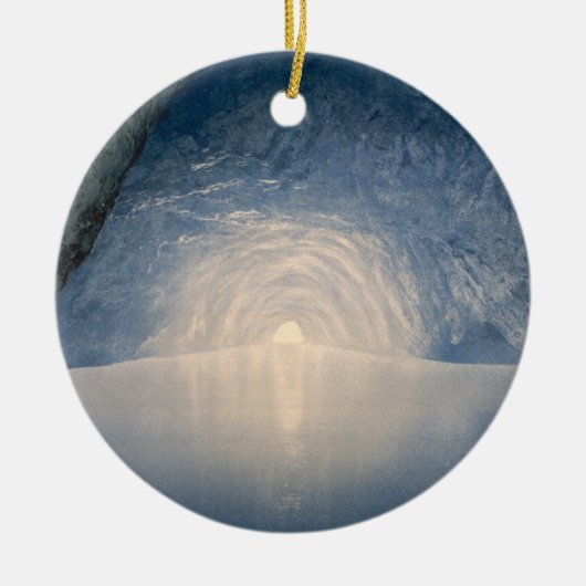 Grotte bleue, île ornement de Capri, Italie (Devant)