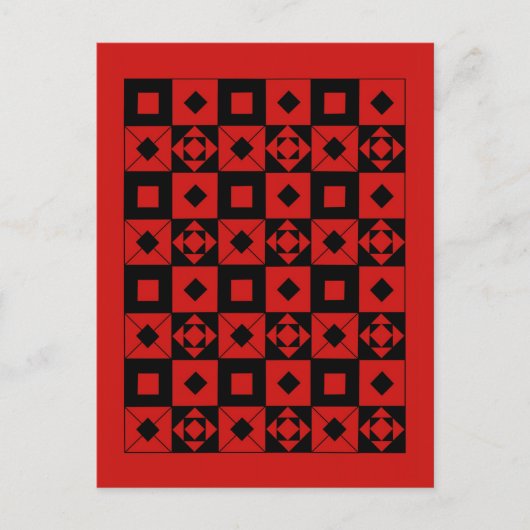 Grotte Celoni - rood Briefkaart (Voorkant)