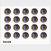 Grotte d'argent (Guilin, Chine) #2-2 Stickers (Feuille)