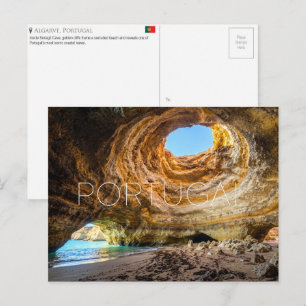 Grotte de Benagil, Algarve, Portugal Carte postale