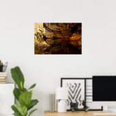 Grotte de Neptune, affiche de Sardaigne (Bureau à domicile)