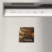 Grotte de Neptune, aimant texte "Sardaigne, Italie (In Situ (Lave-vaisselle))