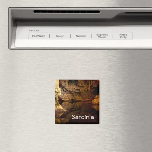 Grotte de Neptune, avec aimant texte "Sardaigne" (In Situ (Lave-vaisselle))