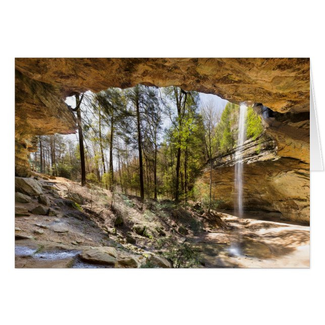 Grotte des cendres - printemps (Devant horizontal)