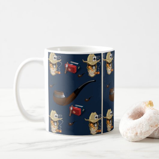 grotte homme tasse (Avec donut)