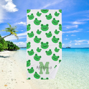 Grotte motif monogramme faune Plage