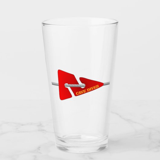 Grottenduiker (lijnmarkering) glas (Voorkant)