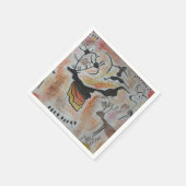 Grottenkunst Samenvatting  Papier Servet (Hoek)