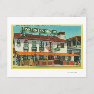 Grotto Bldg van de beroemde visser Briefkaart
