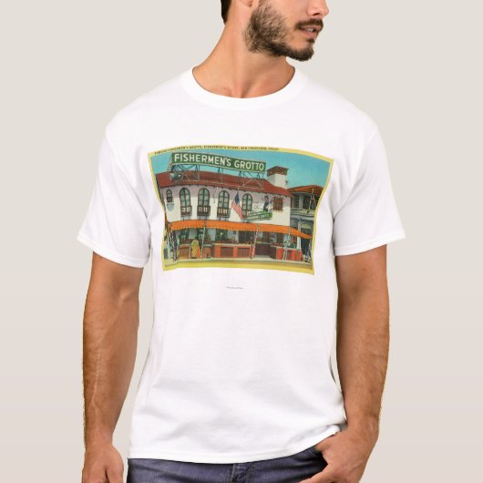 Grotto Bldg van de beroemde visser T-shirt (Voorkant)