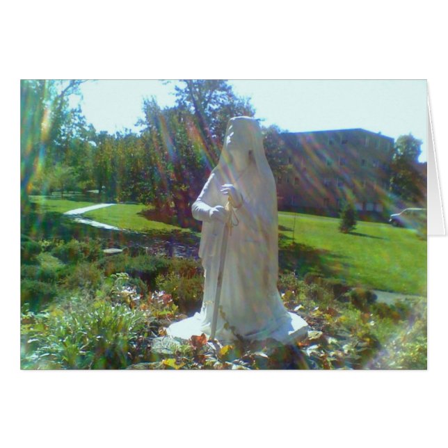 Grotto w/ St. Bernadette (Voorkant Horizontaal)