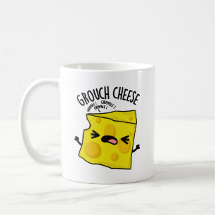 Grou-cheese Funny Cheese Pun Koffiemok