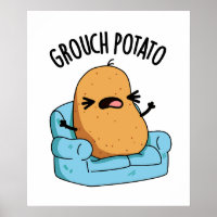 Grouch Aardappel Grappige Veggie Puns