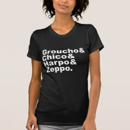 Groucho & Chico & Harpo & Zeppo T-shirt