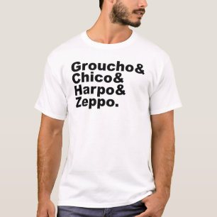 Groucho & Chico & Harpo & Zeppo T-shirt