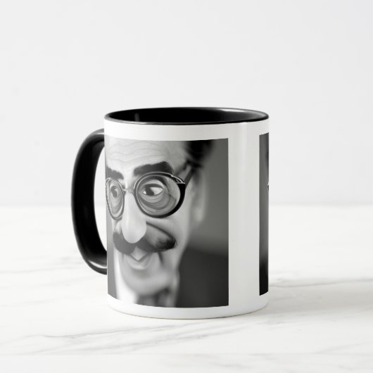 Groucho Marx Mok (Voorkant links)