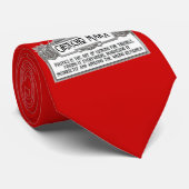 Groucho Marx over politiek Stropdas (Opgerold)